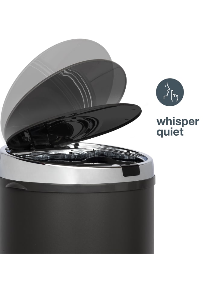 Les collectors Sensor-Küchenabfalleimer 42L N°347 in Schwarz günstig kaufen onesize