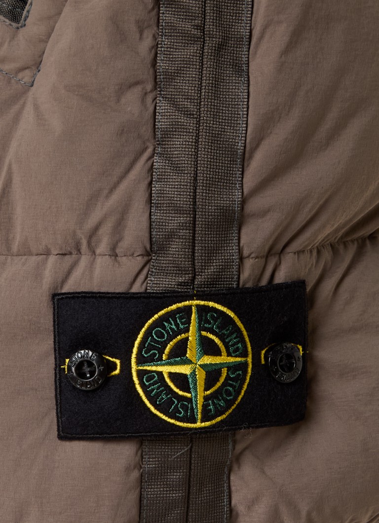 Stone Island G0828 quilted bodywarmer with down filling and zippered pockets