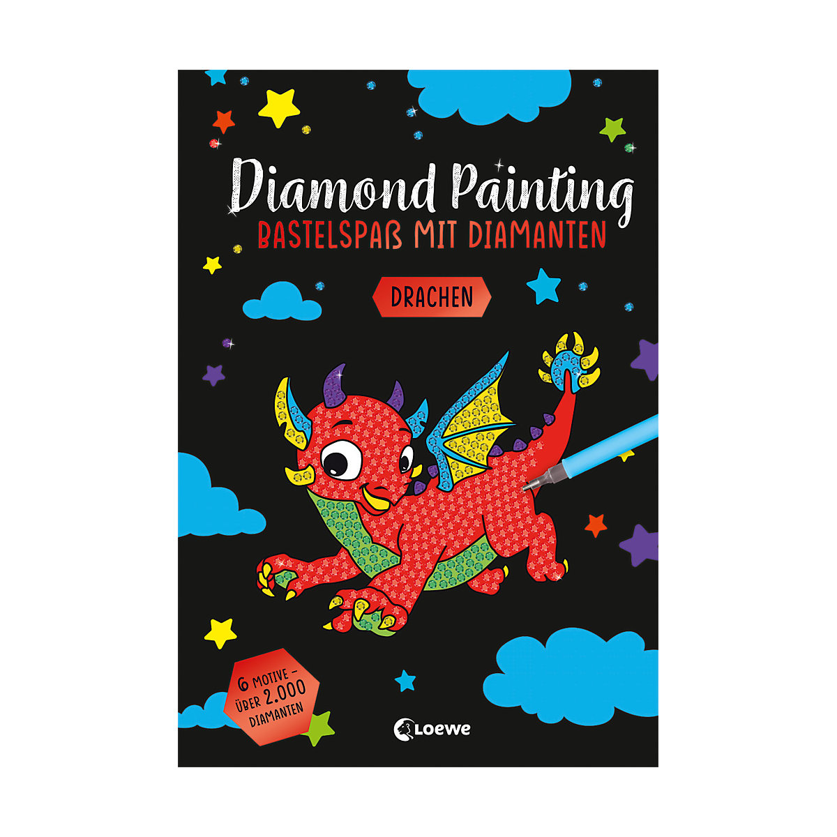 Diamond Painting - Bastelspaß mit Diamanten - Drachen