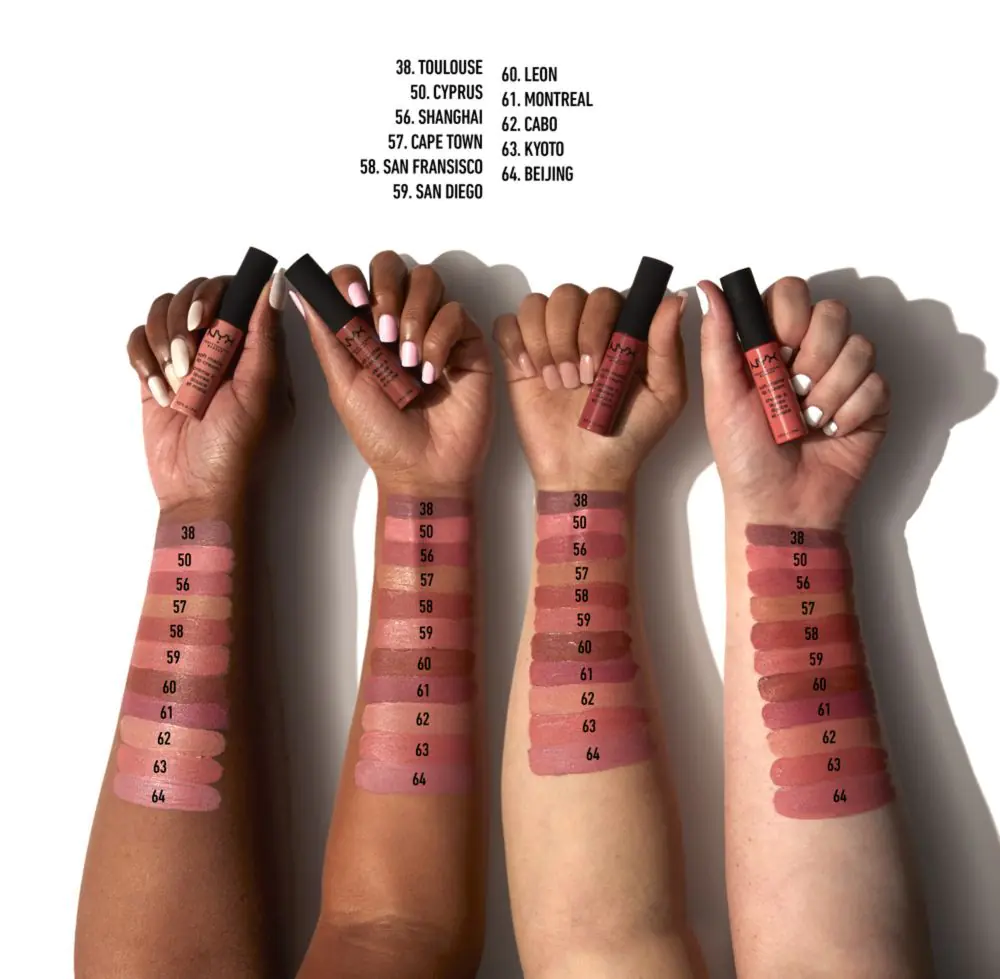 NYX Soft Matte krema za usne Montreal