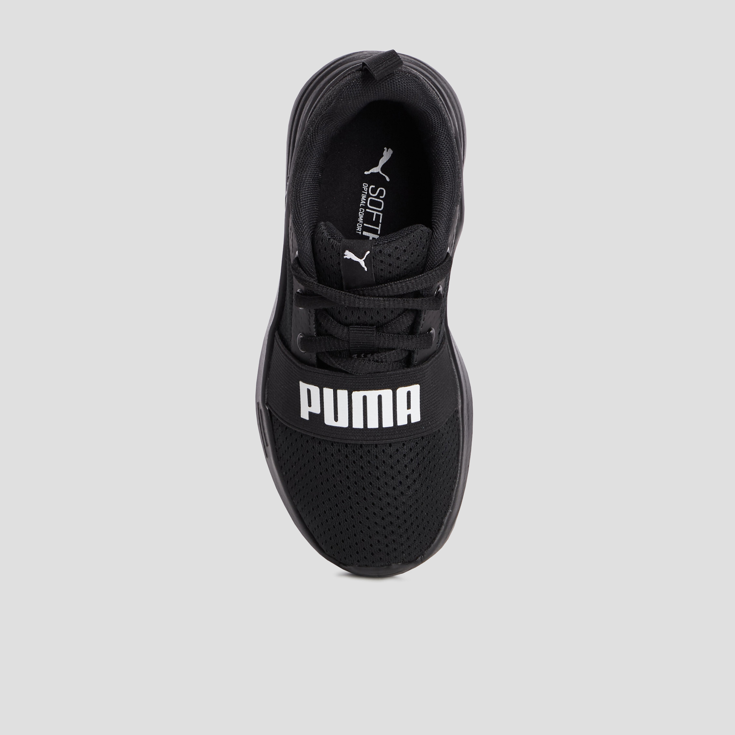 Runnings à lacets Puma Wired noir garçon | La Halle