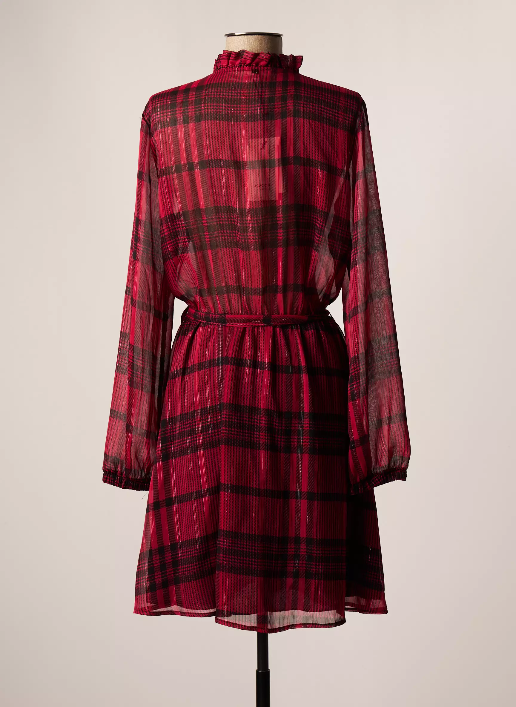 Kocca Robes Mi Longues Femme couleur rouge