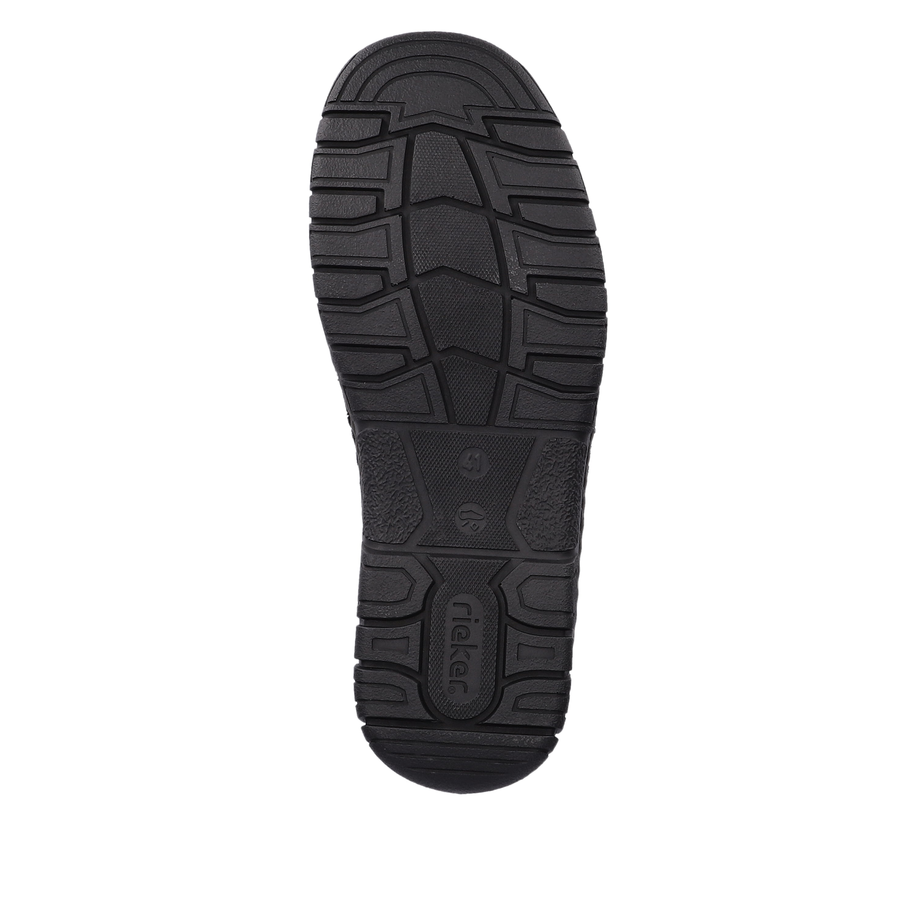 Rieker Herren Schnürschuhe graphitschwarz