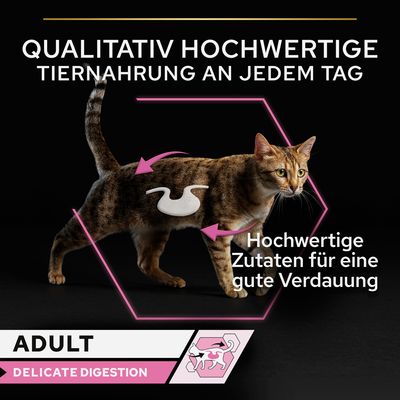 PURINA PRO PLAN Cat Adult Delicate Digestion 6 x 85 g