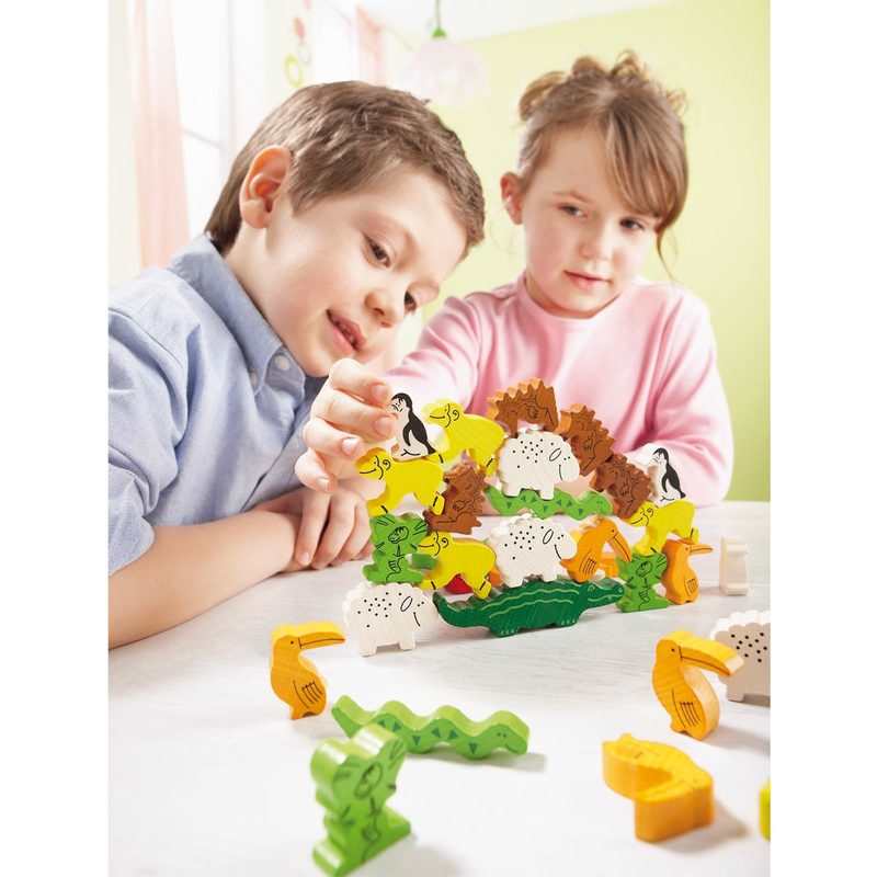 Jeu de société Pyramide d'animaux Haba