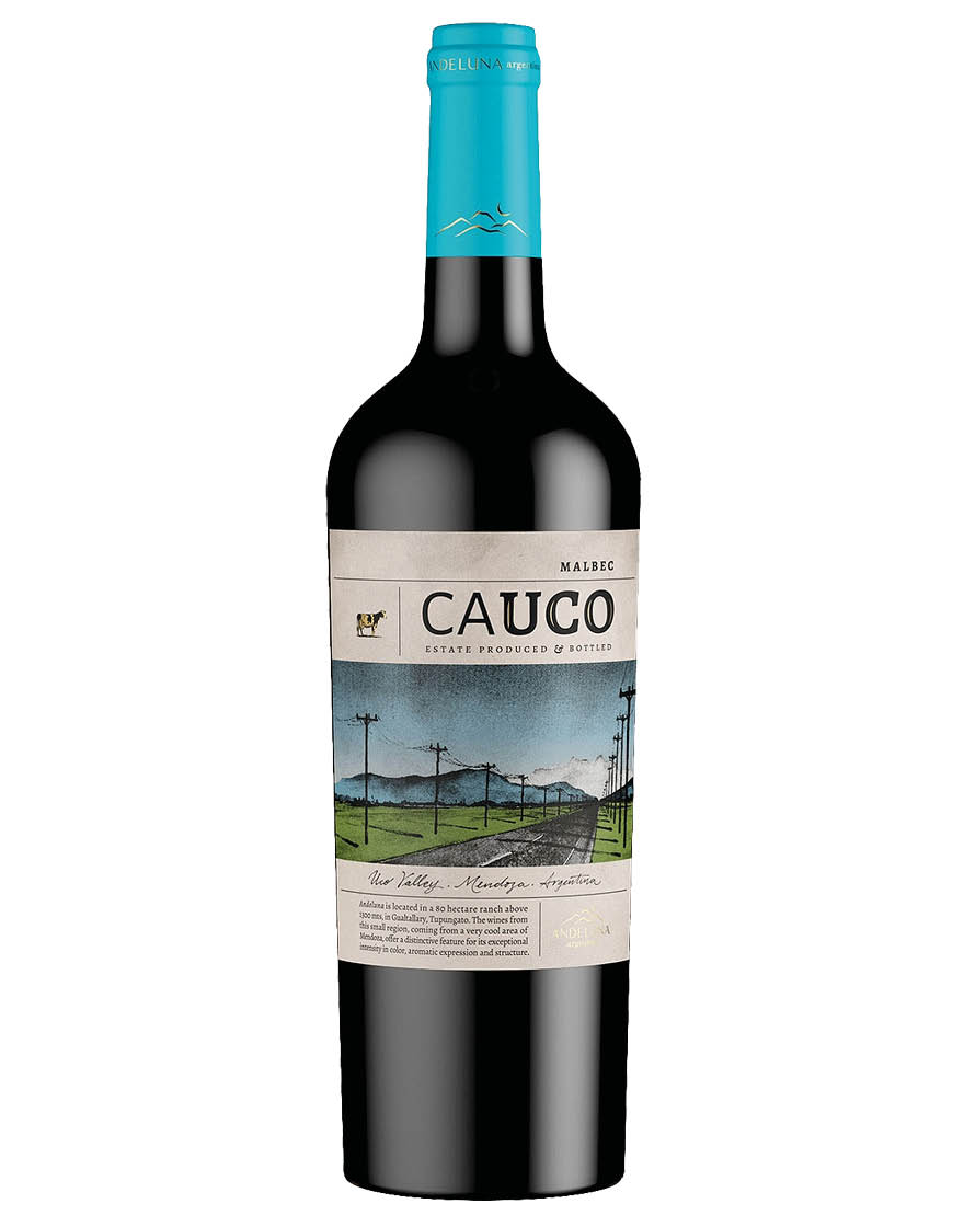 Valle de Uco Malbec IG Cauco 2021 Andeluna 0,75 ℓ