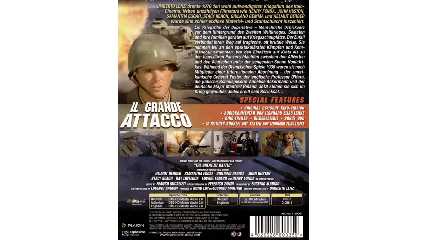Die große Offensive - Digipak  (Blu-ray+DVD)