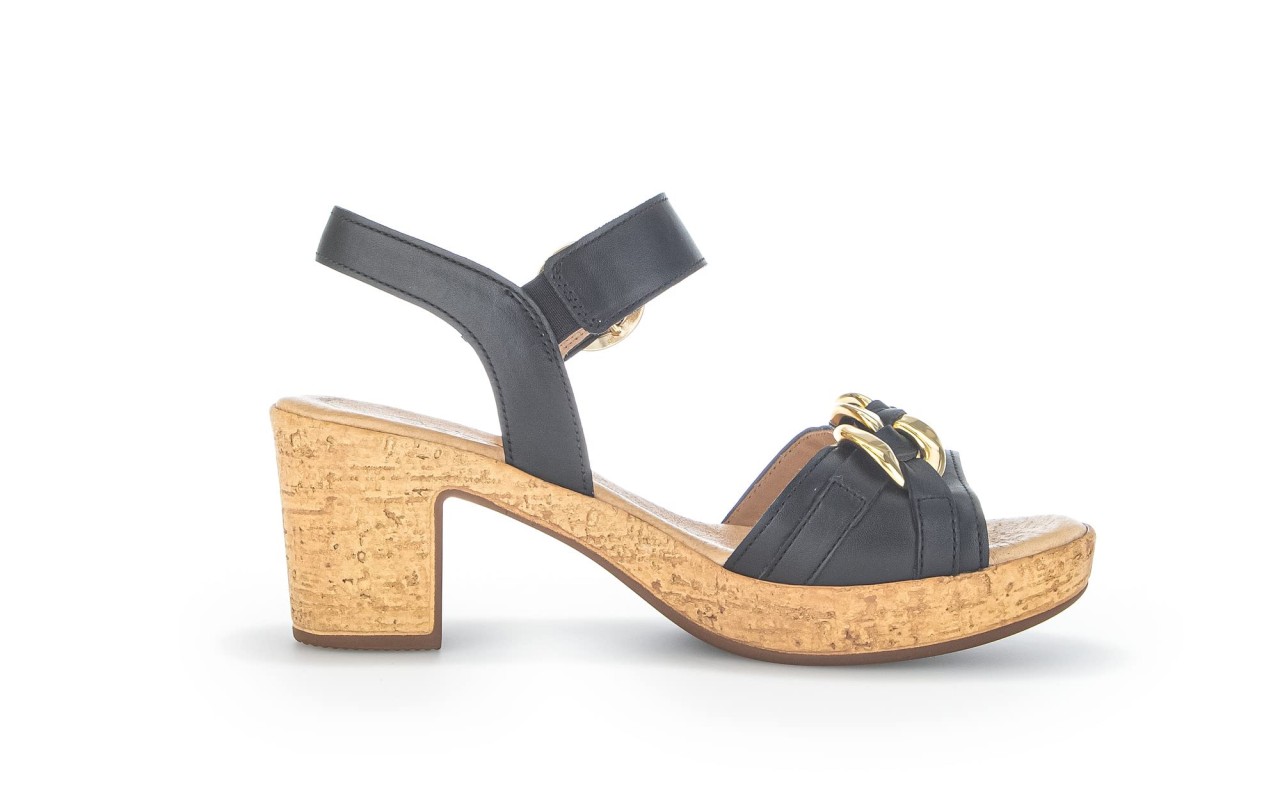 GABOR Klassische Sandalen schwarz