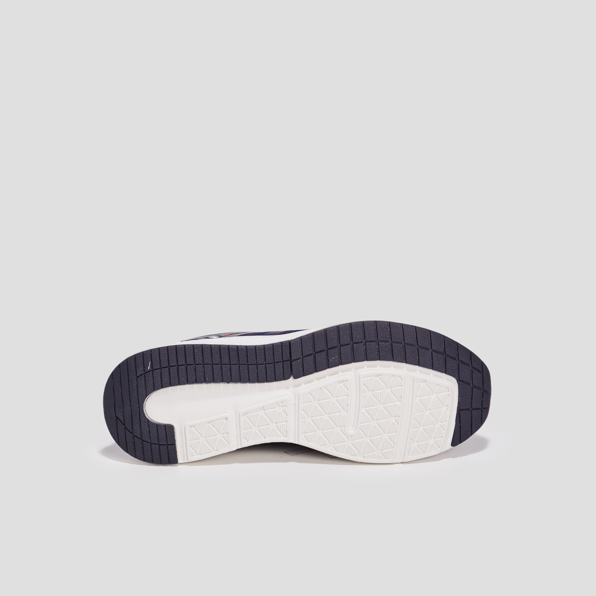 Baskets running à lacets Creeks bleu marine homme | La Halle