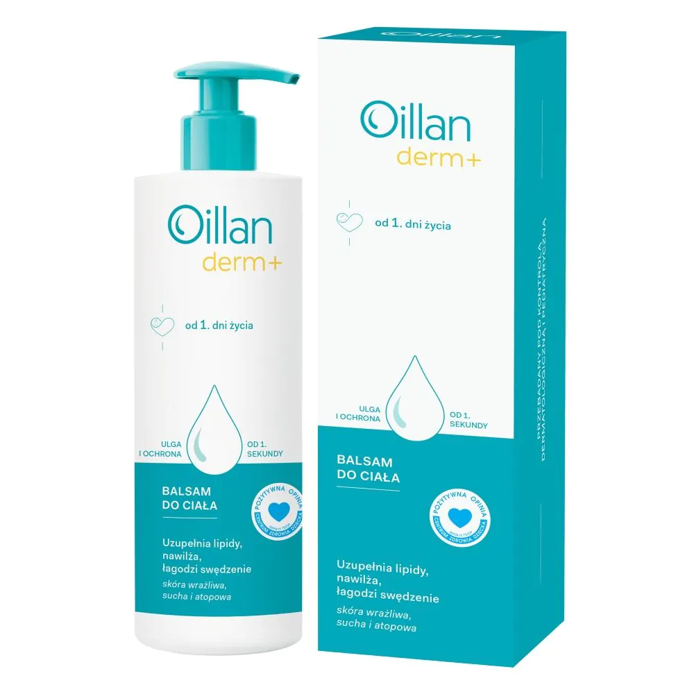 Oillan Derm+ Intensyviai drėkinamasis kūno balzamas 400 ml