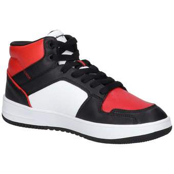 Champion Rebound 2.0 Mid Cut Sneaker in schwarz