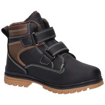Run Lifewear Klett Boots in schwarz