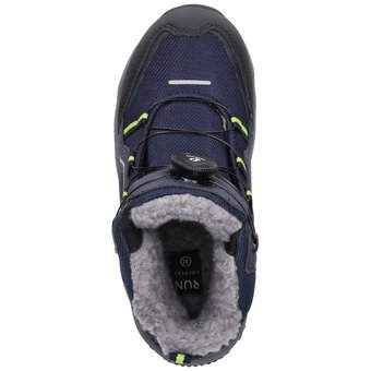 Run Lifewear Schnür Boots in blau