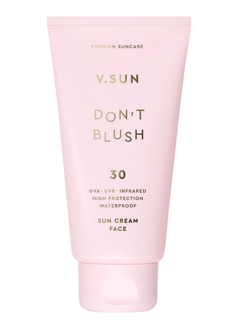 V.SUN Don't Blush -aurinkovoide kasvoille SPF 30 - kasvojen aurinkosuoja