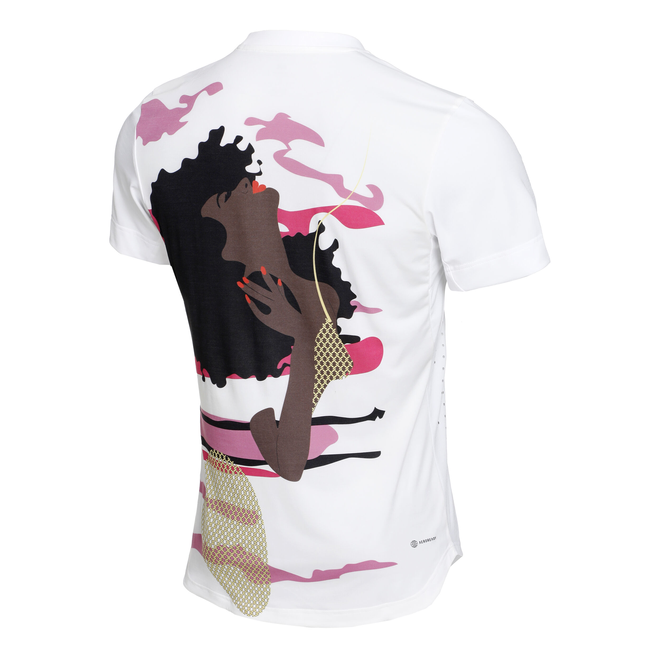 New York Printed T-Shirt Herren - Weiß