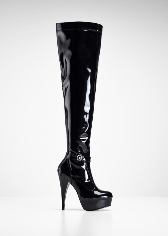 Plateau Overknee Stiefel