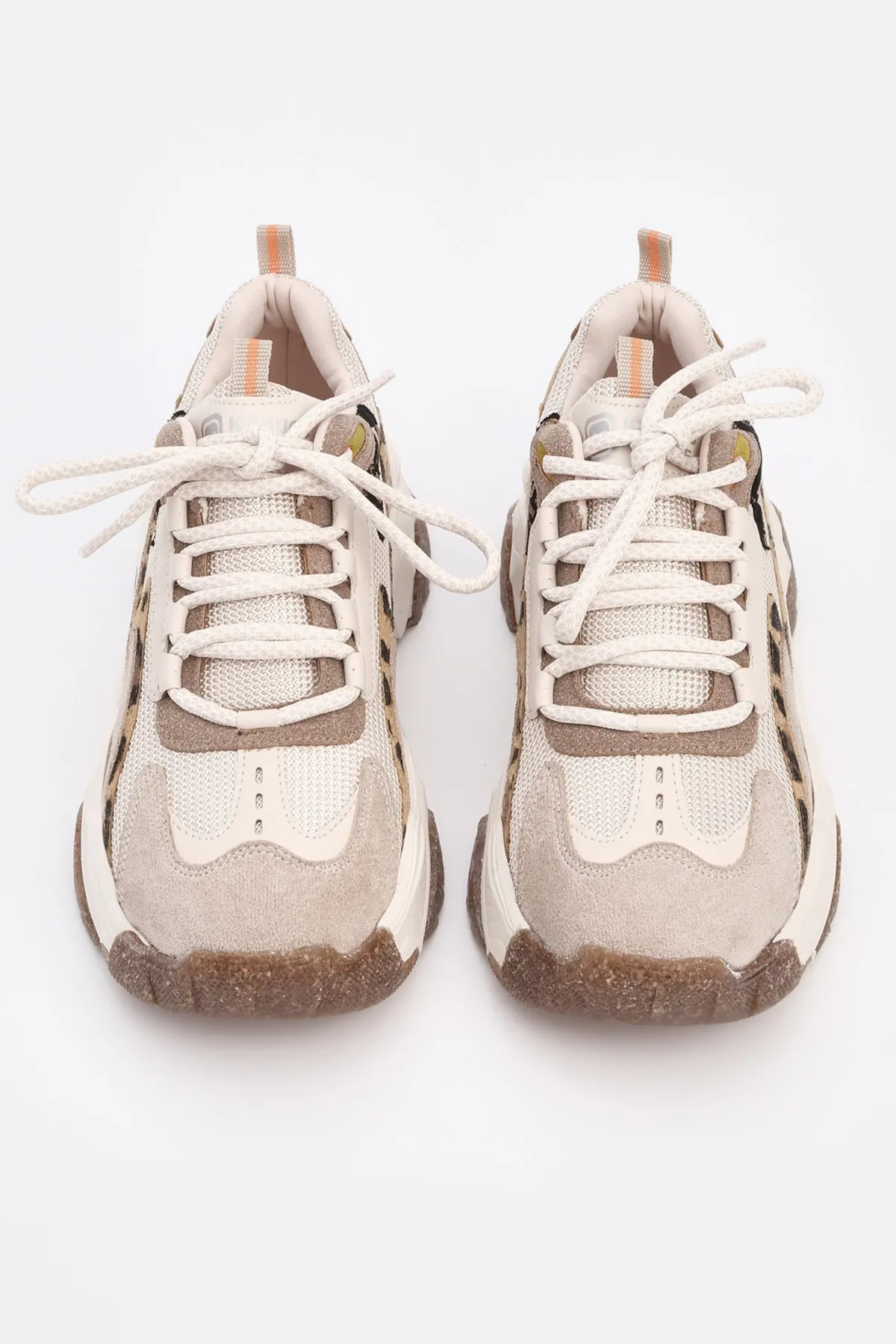 Marjin  Sneaker - Beige - Flacher Absatz