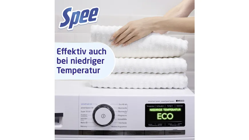 Spee Vollwaschmittel Gel Frische Kick 24H Deo-Frische 22WL 990 ml
