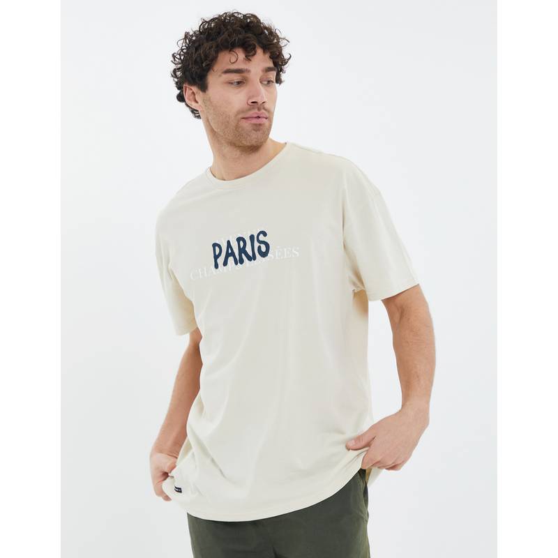 Threadbare THB Tee Overzied Clover Printshirt Herren