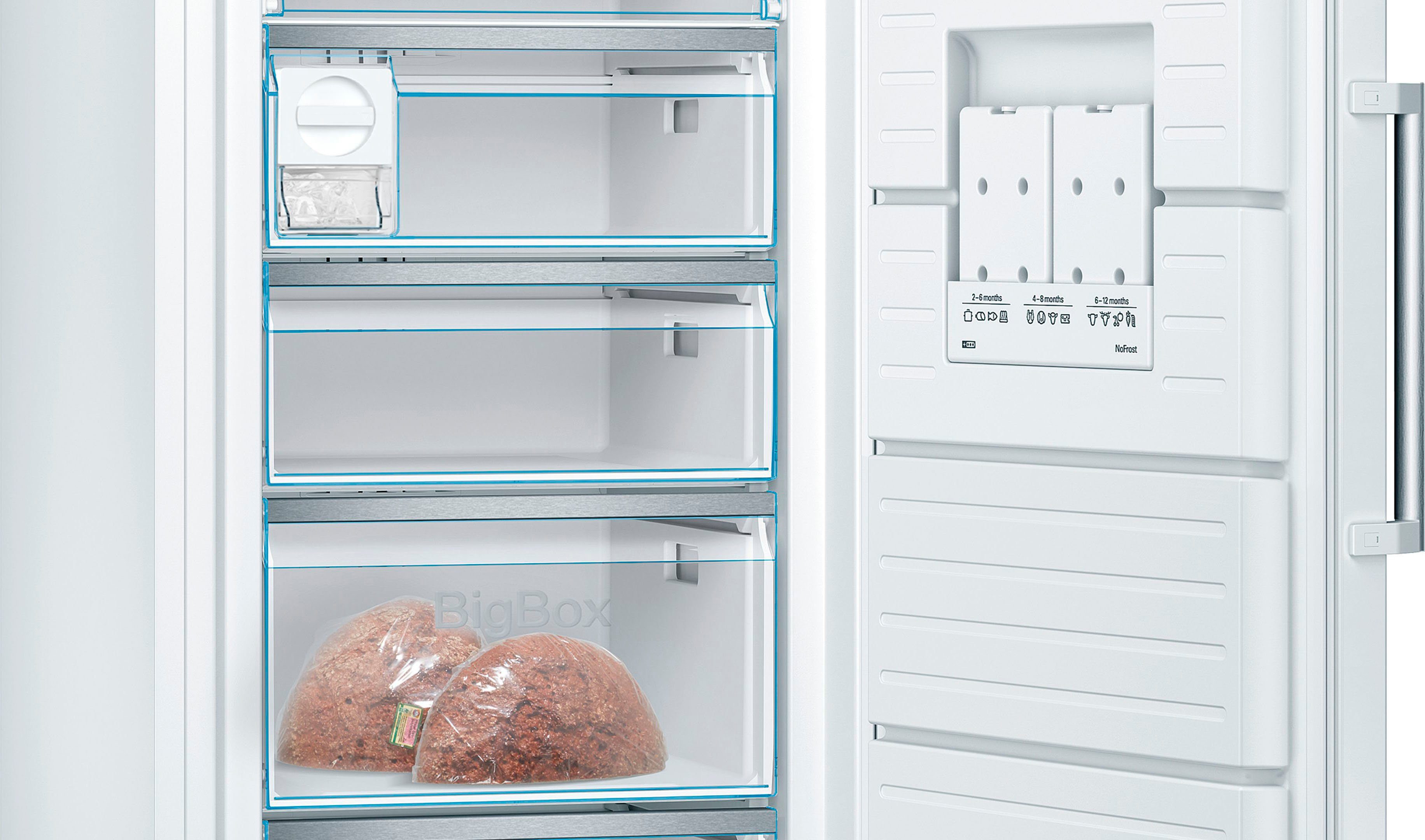 BOSCH Gefrierschrank GSN58AWDV, 191 cm hoch, 70 cm breit