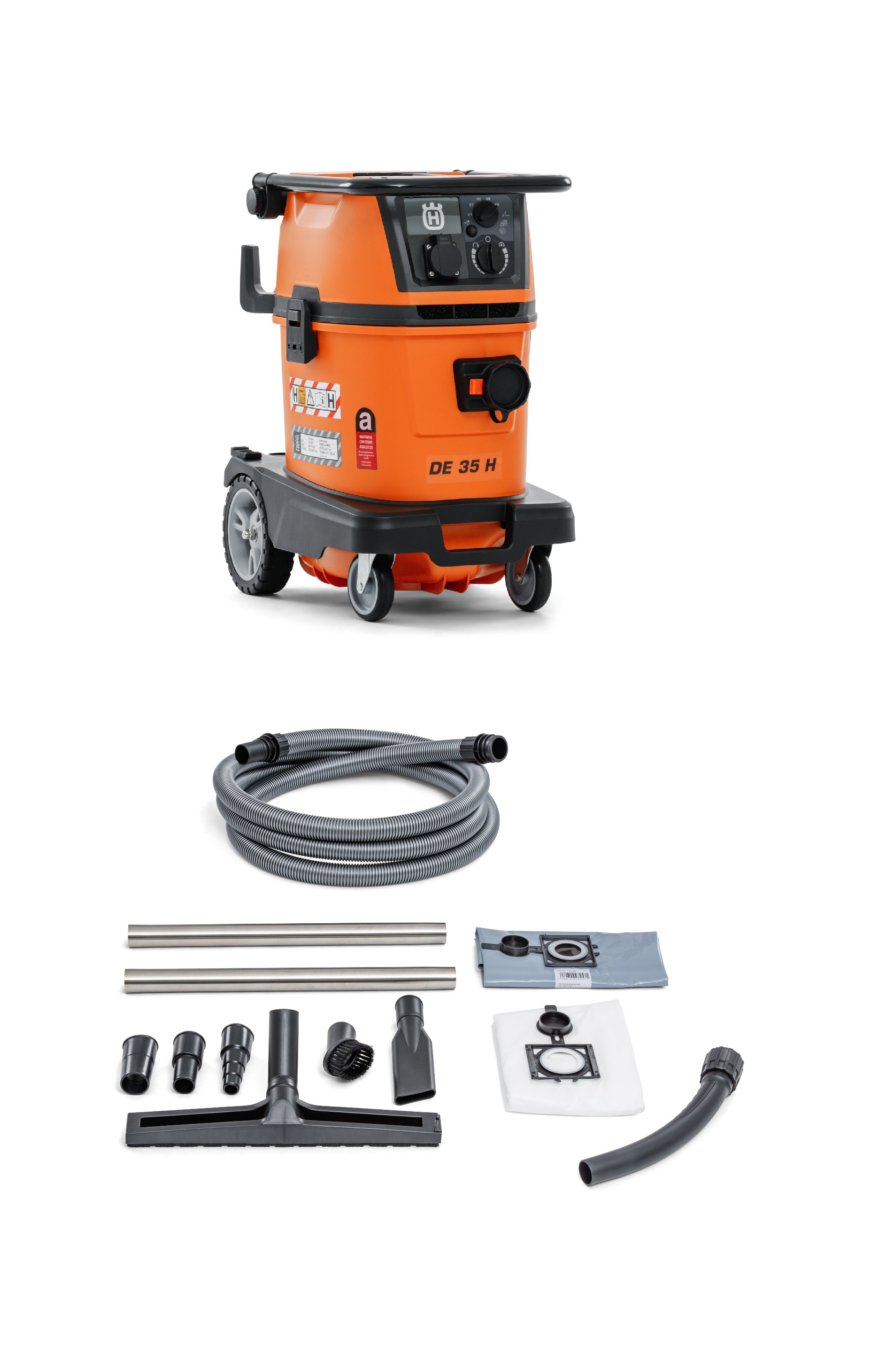 Aspirator umed și uscat Husqvarna 970804601 DE 35H 230V
