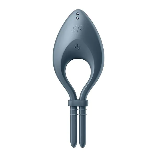 Satisfyer Pierścień Bullseye Connect App Mørkeblå
