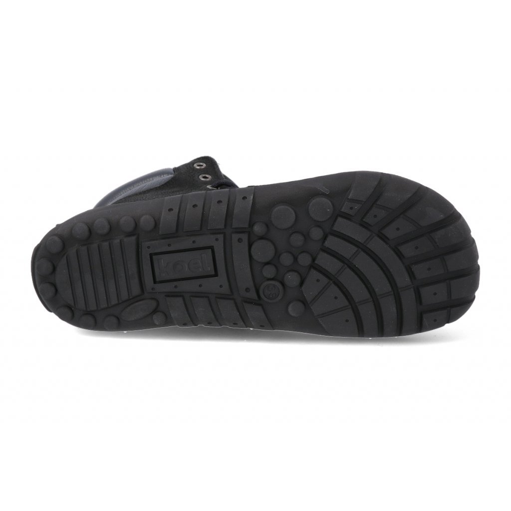 Koel4kids Luka Hydro Lambswool Black 05L004.237-000 Winterbarfußstiefeletten