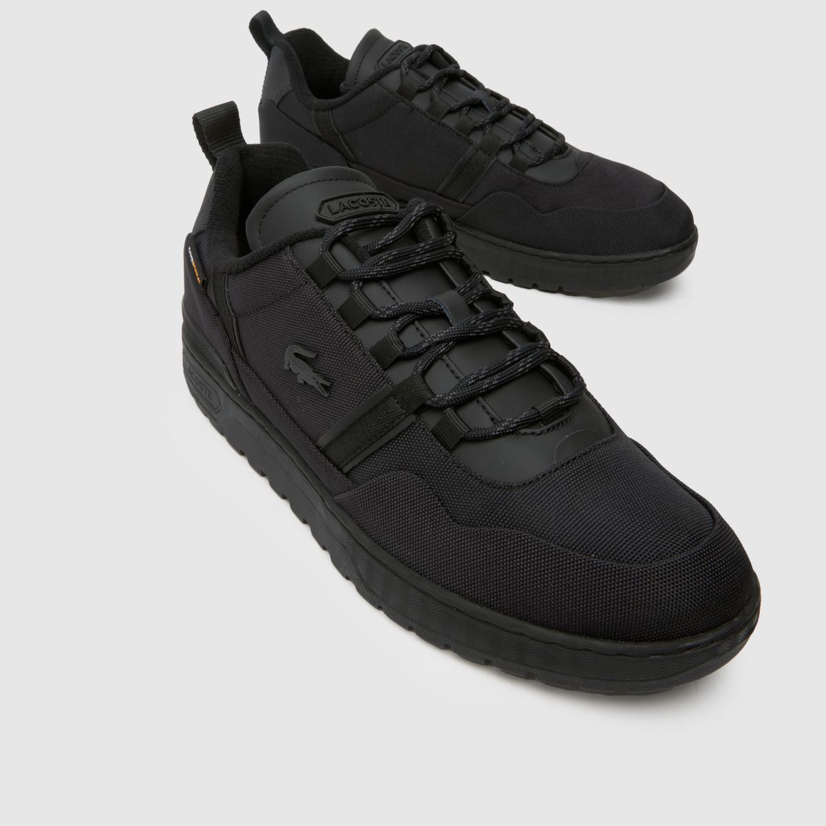 Lacoste – Svarta vinterskor med t-clips