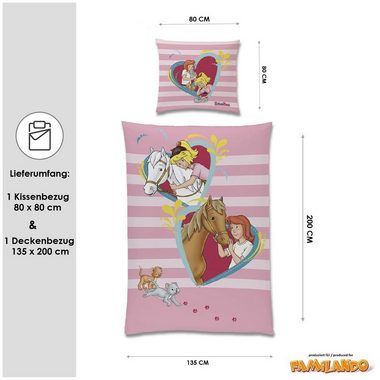 Kinderbettwäsche Bibi und Tina 