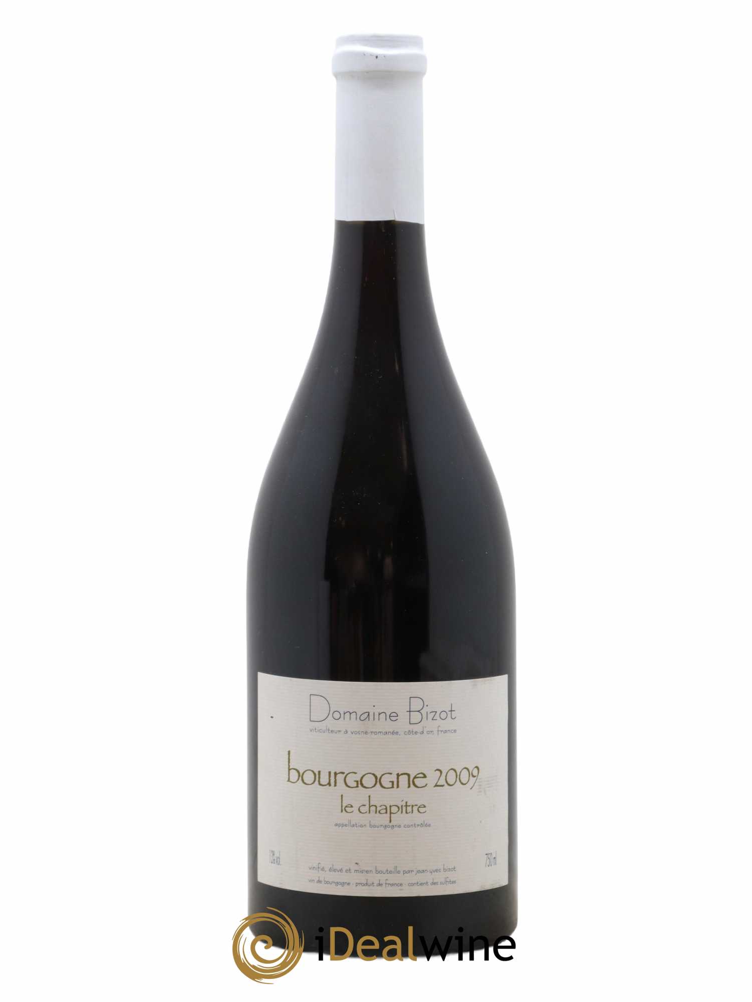 Bourgogne Le Chapitre Bizot (Domaine)  2009 - Lot de 1 Bouteille