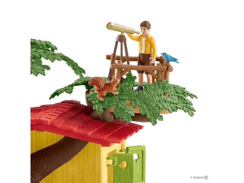 Cabane aventure dans les arbres