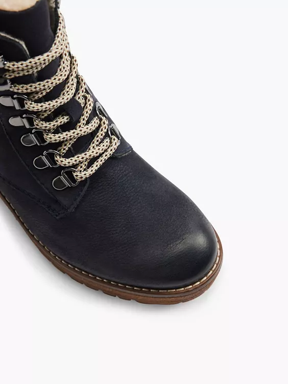 5th Avenue Leder Schnürstiefelette