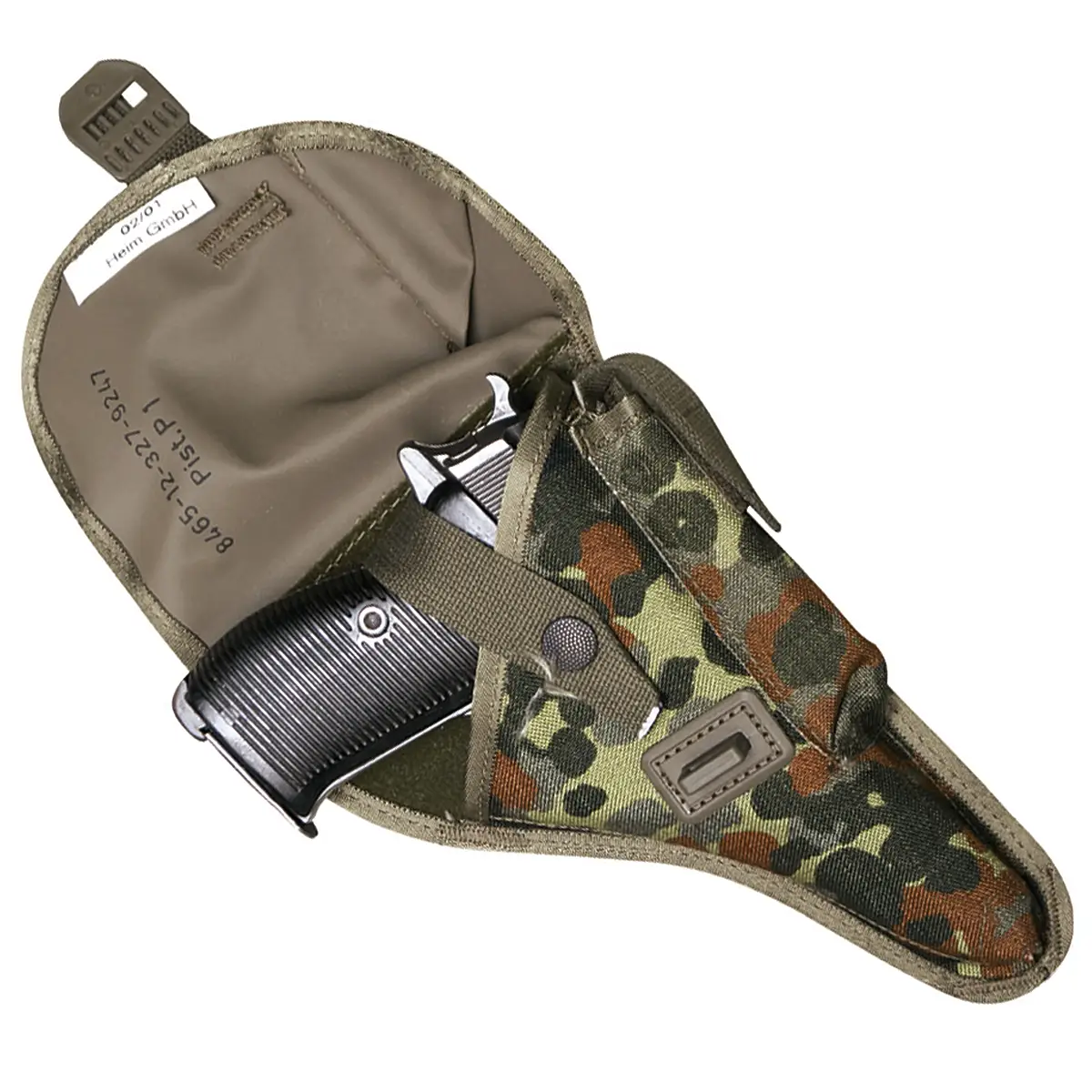 BW Pistolentasche P1 flecktarn