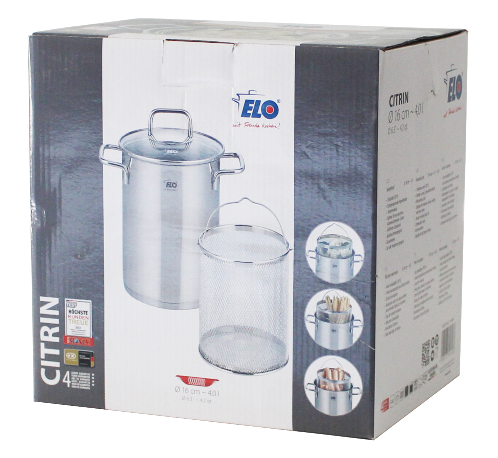 Pasta/Spargeltopf D16cm Citrin