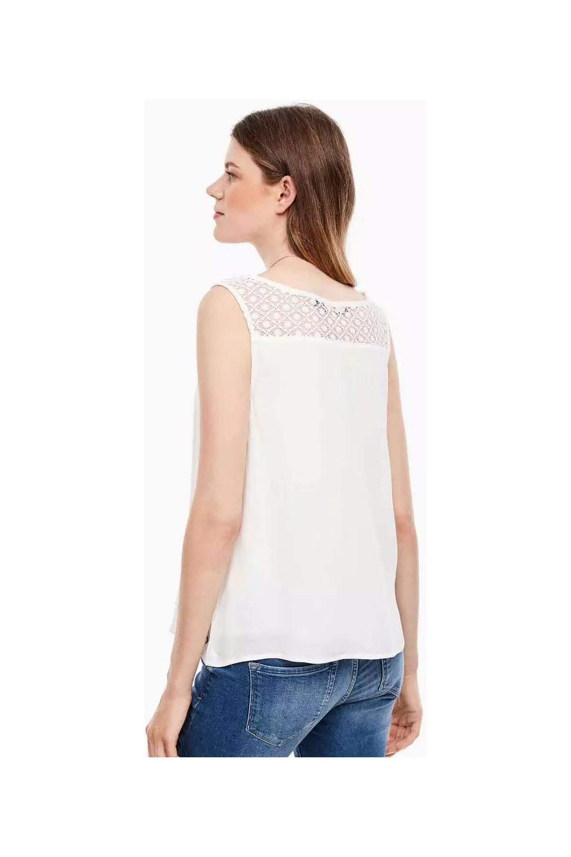S Oliver Tops Femme couleur blanc