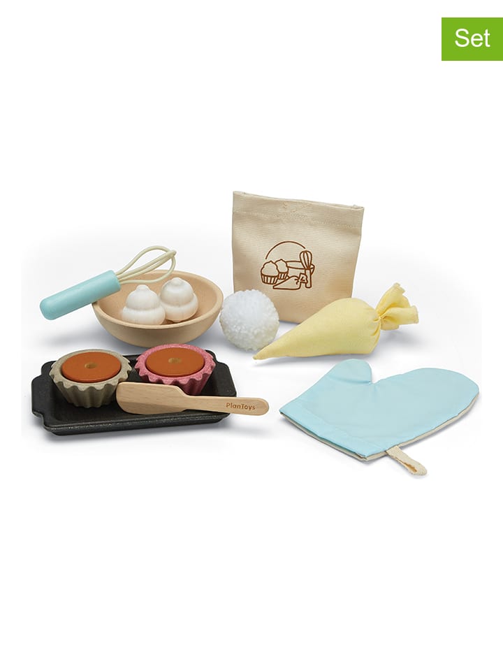 Plan Toys 7tlg. Cupcakes-Backset - ab 2 Jahren günstig kaufen onesize