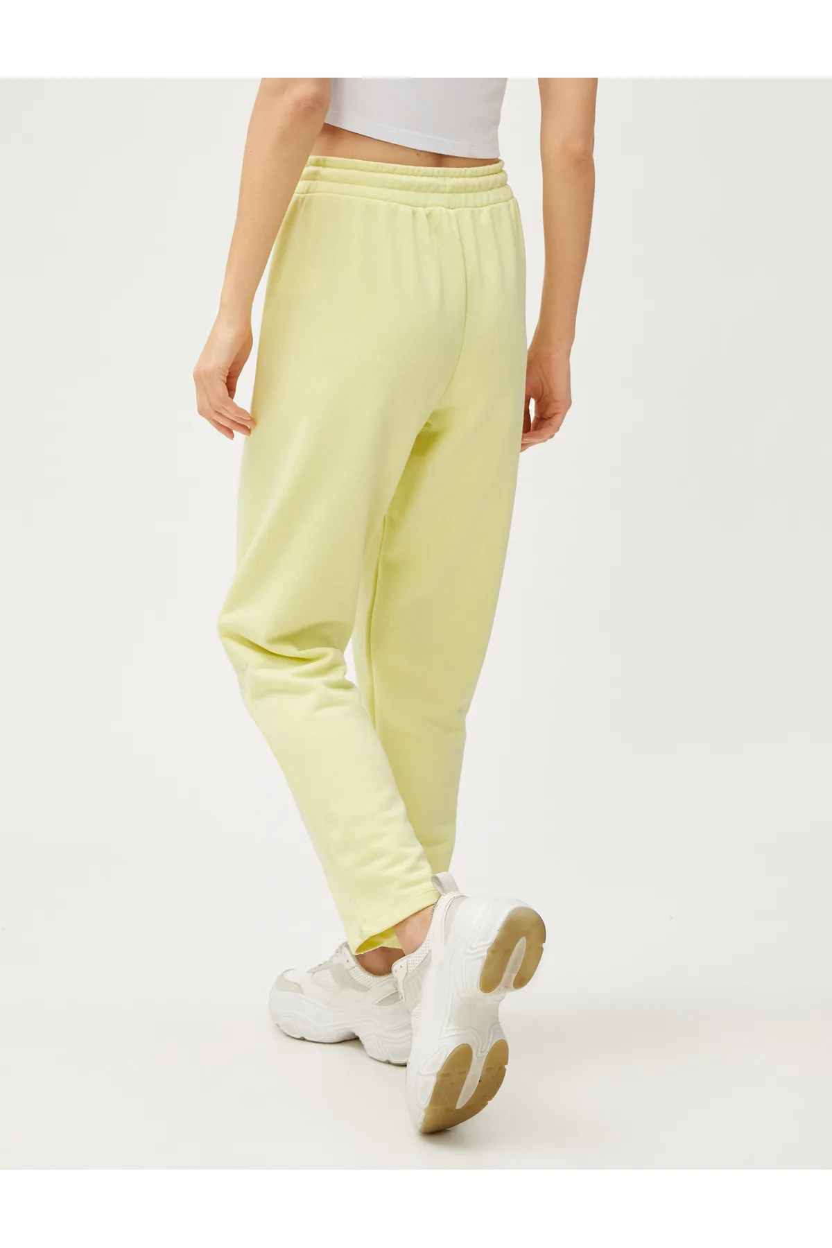 Koton  Jogginghose mit schmalem Bein und gerippter Taille zum Binden