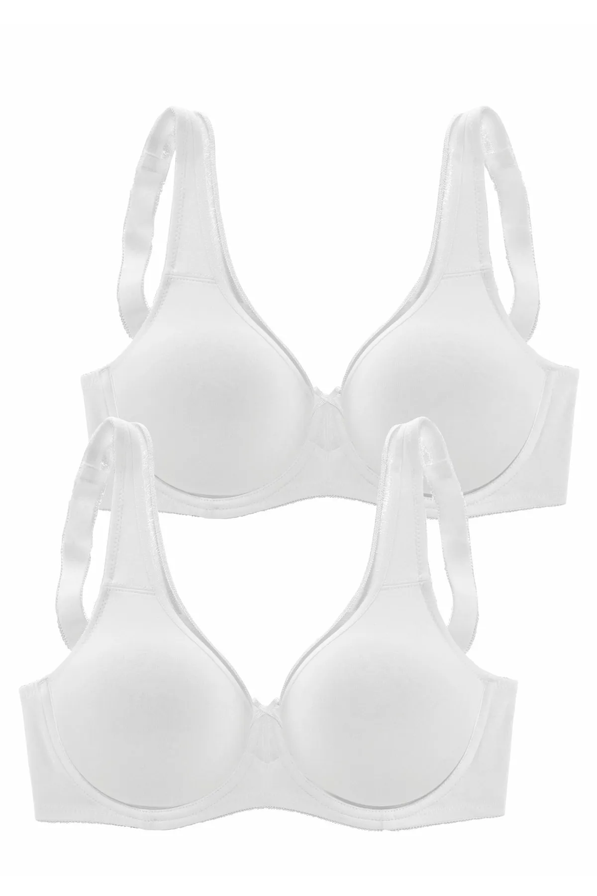 PETITE FLEUR  BH - Weiß - Unifarben