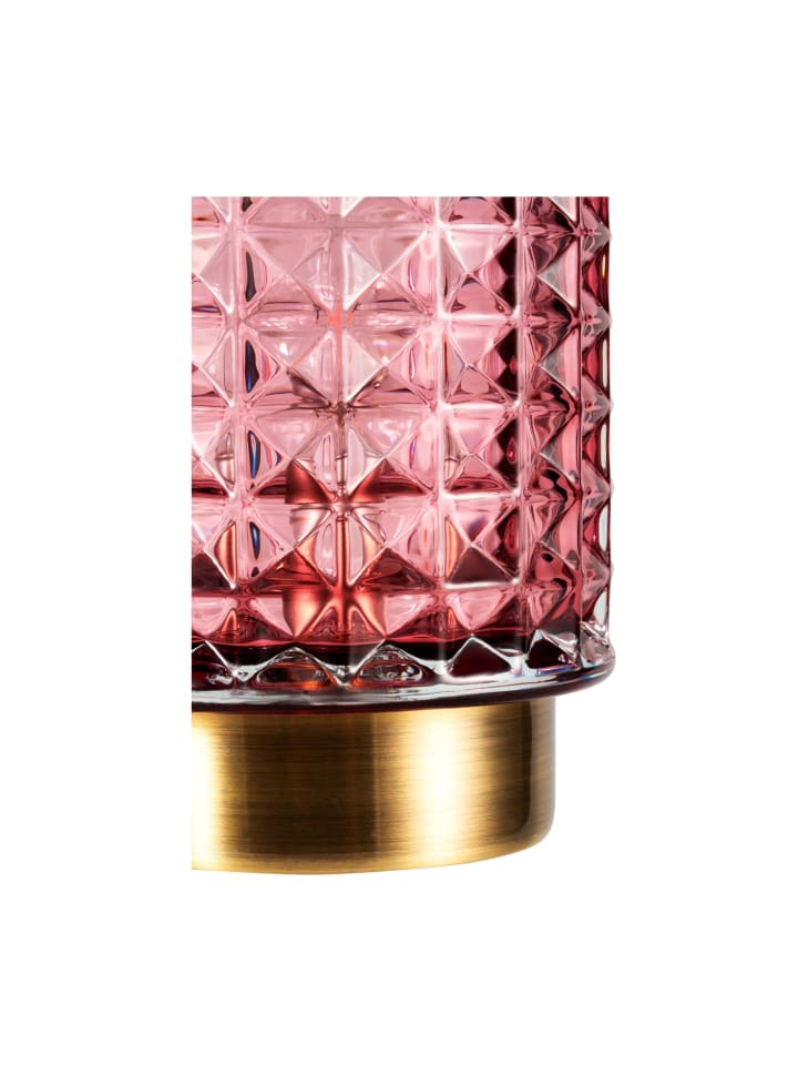 Pauleen Cute Glamour mobile Tischleuchte Timer Batterie Rosa günstig kaufen onesize