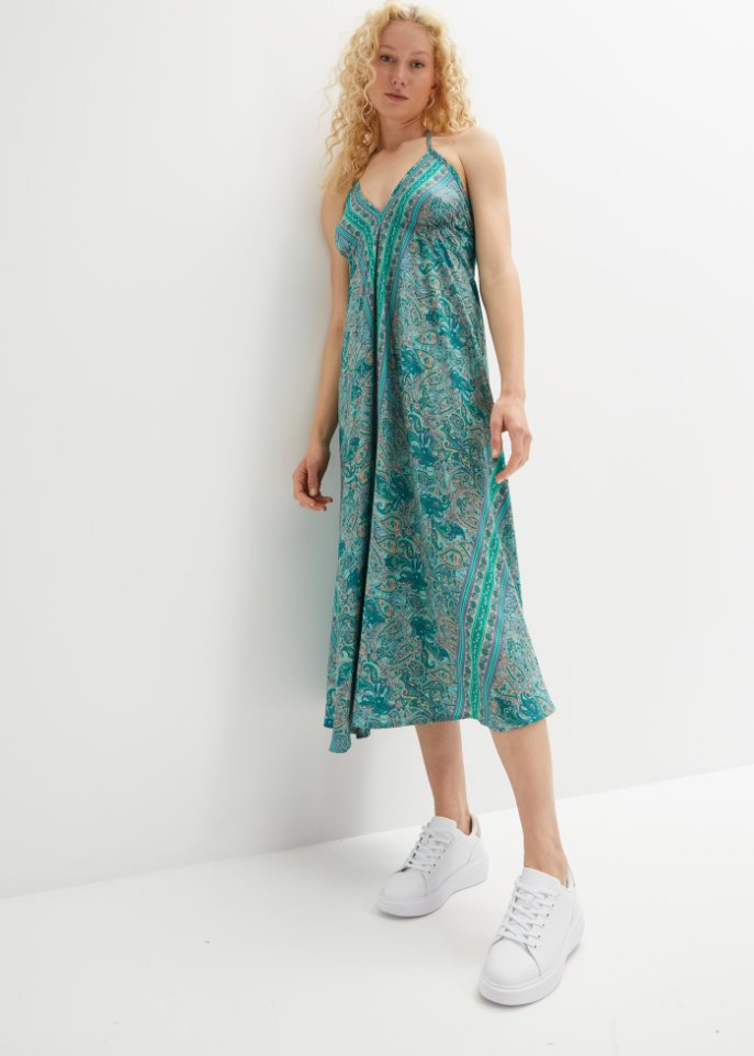 Sommerkleid mit tiefem Rückenausschnitt