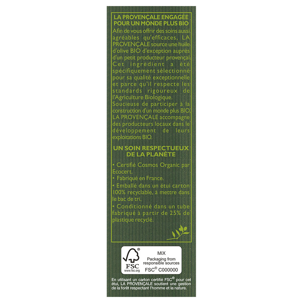 La Provençale La Crème Radieuse Hydratante Crème Hydratante Bio