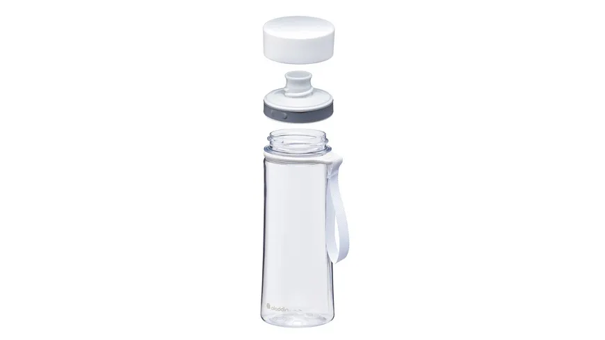 aladdin Trinkflasche AVEO Clear White 0,35l