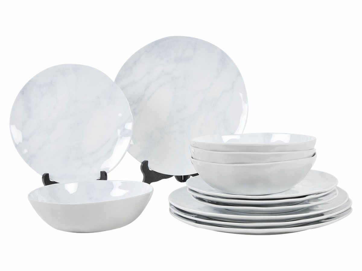 Kampa Marble 12-teiliges Geschirrset
