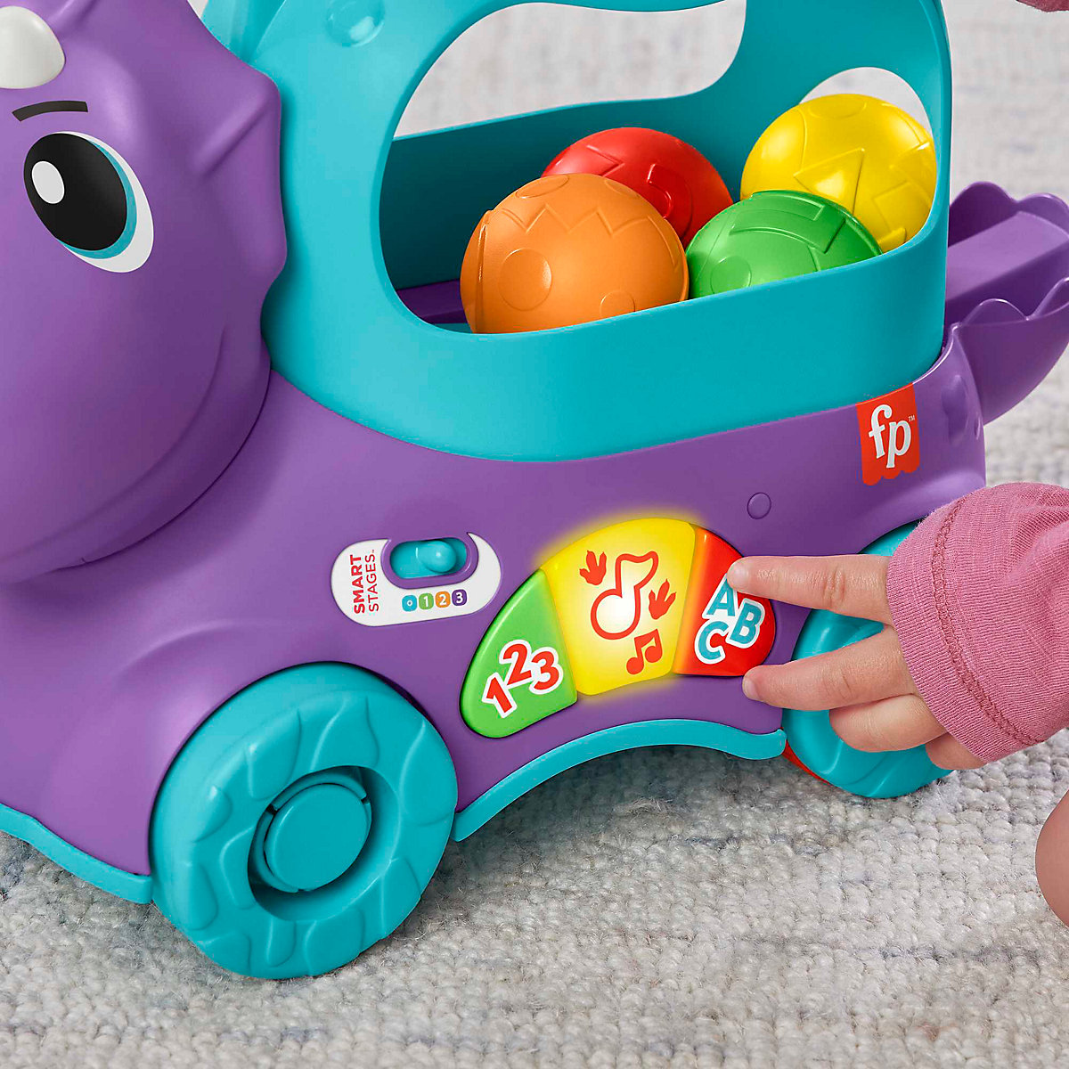 Fisher-Price Bällespaß Nachzieh-Dino (D)