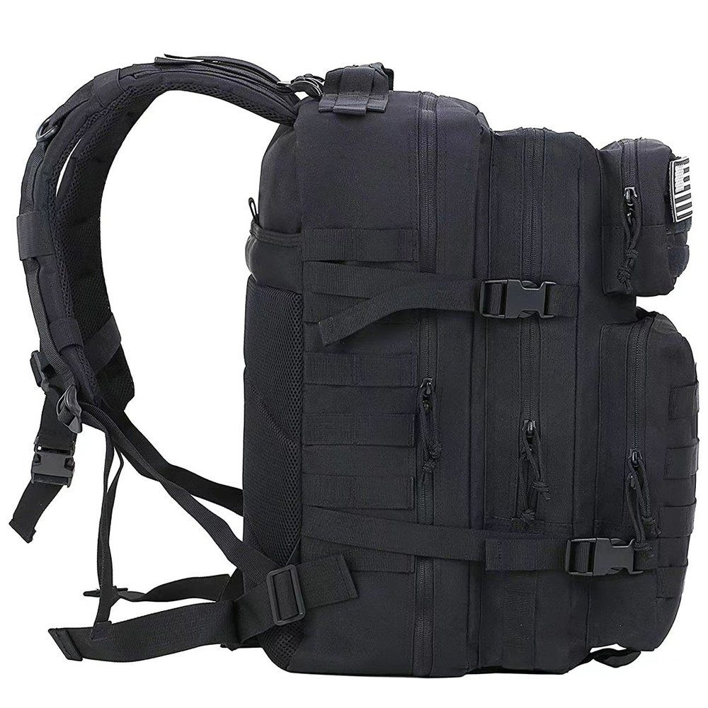 AKKEE Wanderrucksack 45L Taktische Rucksack Herren Große Pack Leicht und atmungsaktiv (45L Große Kapazität Wasserdicht, Rucksack Herren), Rucksäcke Backpack für Wandern im Freien Trekking Camping Reise