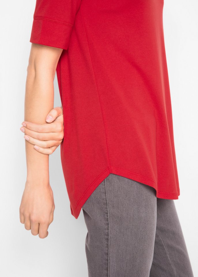 Long-Shirt, Halbarm