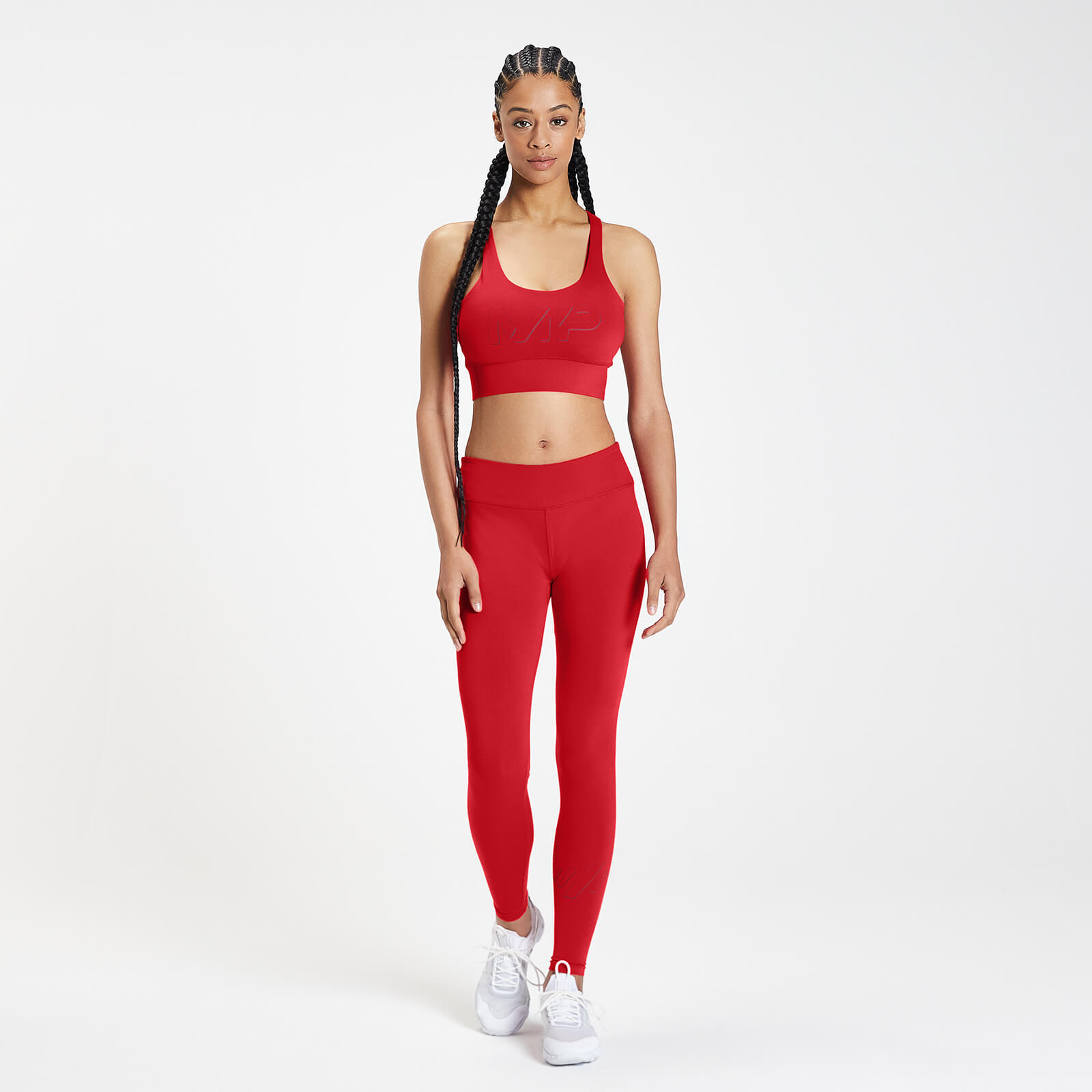 Brassière d’entraînement MP Infinity Mark pour femmes – Rouge danger