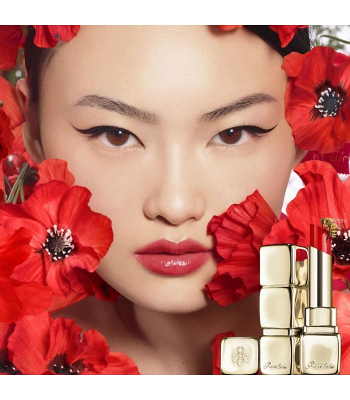 Guerlain-KISSKISS BEE GLOW-Baume teinté infusé en miel 98% d'origine naturelle