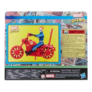 Marvel Legends Retro Collection Actionfigur mit Fahrzeug - Ghost Rider