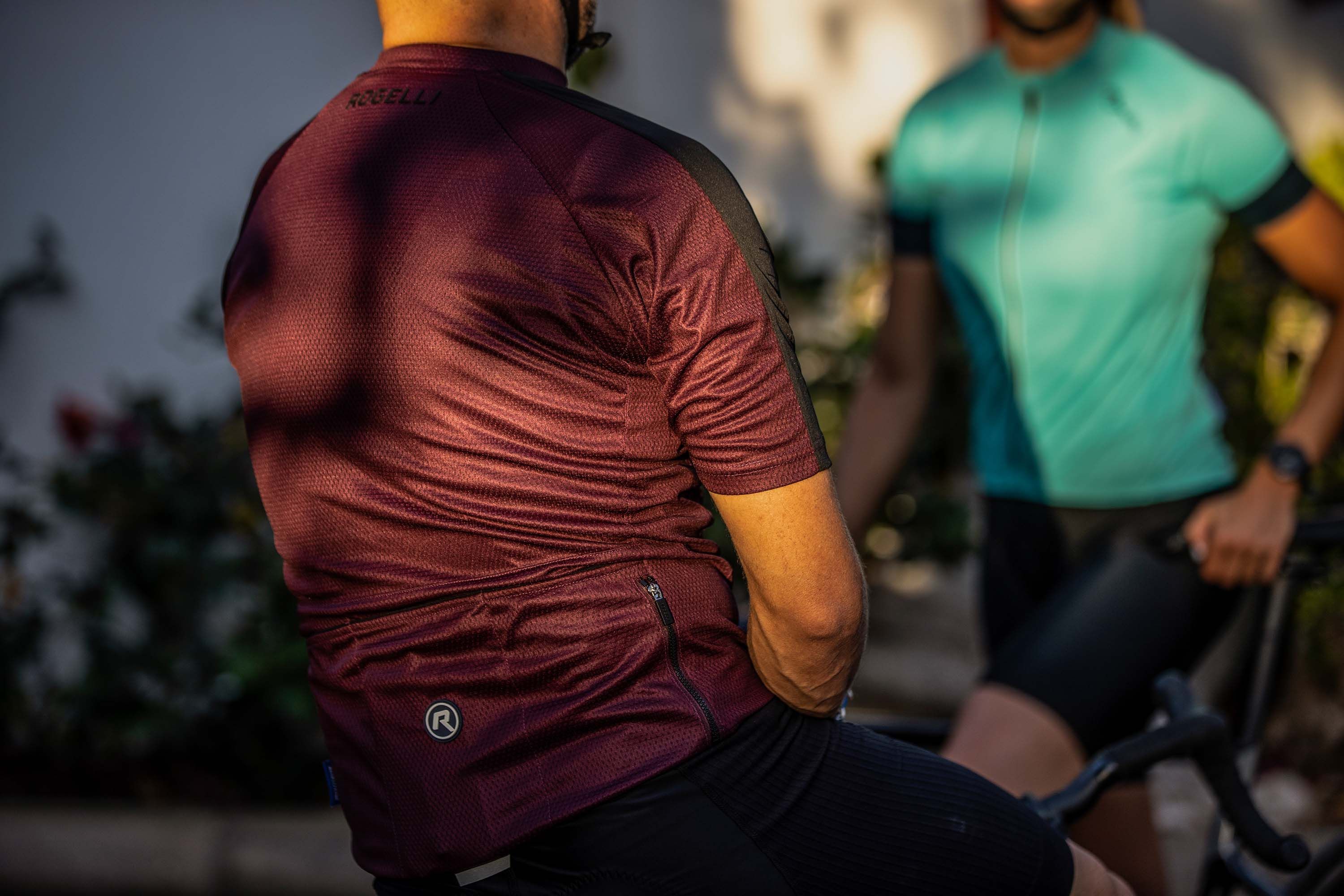 Rogelli Explore Bordeaux Herren Radtrikot